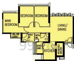 Blk 127C Kim Tian Green (Bukit Merah), HDB 4 Rooms #534088251